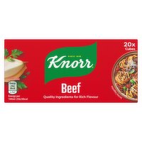 Knorr  Stock Cubes Beef 20x 10 g 
