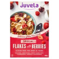 Juvela Flakes with Berries 300g