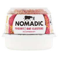 Nomadic Yogurt & Oat Clusters Raspberry 169g