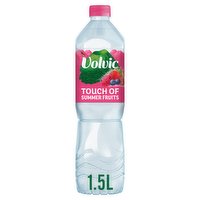 Volvic Touch of Fruit Low Sugar Summer Fruits Natural Flavoured Water 1.5L