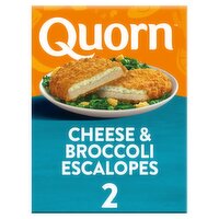 Quorn 2 Cheese & Broccoli Escalopes 240g