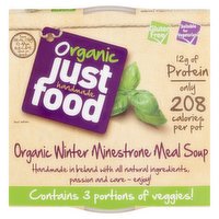 Just Food Organic Winter Minestrone Meal Soup 400g