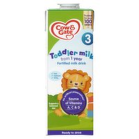 Cow & Gate 3 Toddler Milk from 1-3 Years 1L