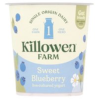 Killowen Farm Sweet Blueberry Live-Cultured Yogurt 135g