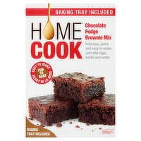 Homecook Chocolate Fudge Brownie Mix 360g