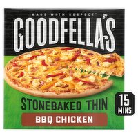 Goodfella's Stonebaked Thin BBQ Chicken Pizza 385g