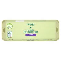 Dunnes Stores 12 Irish Free Range Eggs Jumbo