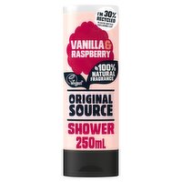 Original Source Vanilla & Raspberry Shower Gel 250ml