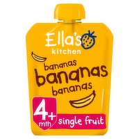 Ella's Kitchen Organic Bananas First Tastes Baby Food Pouch 4+ Months 70g