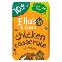 Ella's Kitchen Organic Chicken and Rice Casserole Baby Food Pouch 10+ Months 190g