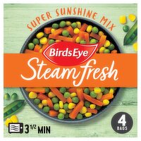 Birds Eye Steamfresh 4 Super Sunshine Steam Bags 540g