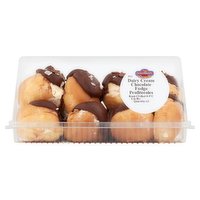 Stafford's Bakeries 12 Dairy Cream Chocolate Fudge Profiteroles