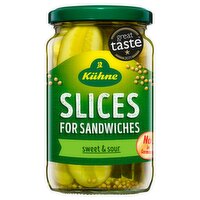 Kühne Gherkin Slices 330g