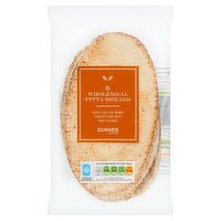 Dunnes Stores 6 Wholemeal Pitta Breads 400g