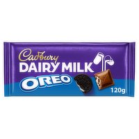 Cadbury Dairy Milk Oreo Chocolate Bar 120g