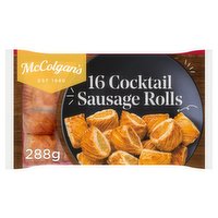 McColgan's 16 Cocktail Sausage Rolls 288g