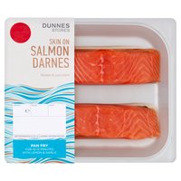 Dunnes Stores Skin On Salmon Darnes 190gm