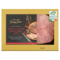 Dunnes Stores Simply Better Honey & Clove Baked Irish Ham 2kg