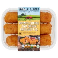 Mash Direct Potato, Cheese and Onion Croquettes 300g