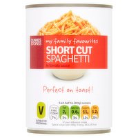 Dunnes Stores My Family Favourite Short Cut Spaghetti in Tomato Sauce 410g