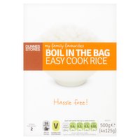 Dunnes Stores My Family Favourites Boil in the Bag Easy Cook Rice 4 x 125g (500g)