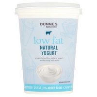 Dunnes Stores Low Fat Natural Yogurt 500g