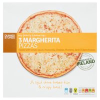 Dunnes Stores My Family Favourites Margherita Pizzas 3 x 300g (900g)