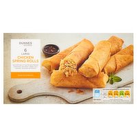 Dunnes Stores 6 Large Chicken Spring Rolls 360g