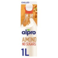 Alpro Almond No Sugars Chilled Drink 1L