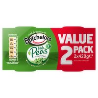 Batchelors Irish Peas 2 x 420g