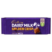 Cadbury Dairy Milk Golden Crisp Chocolate Bar 54g