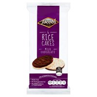 Jacob's 6 Rice Cakes Milk Chocolate 90g