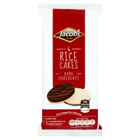 Jacob's 6 Rice Cakes Dark Chocolate 90g