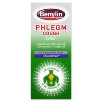 Benylin Phlegm Cough Syrup 125ml