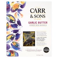 Carr & Sons of Ireland Garlic Butter Cooked Irish Mussels 450g