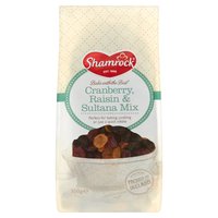 Shamrock Cranberry, Raisin & Sultana Mix 350g