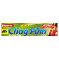 Shannon Cling Film Jumbo Roll 300mm x 300m