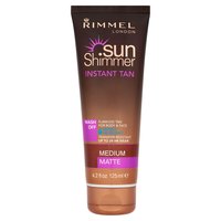 Rimmel London Sunshimmer Instant Tan Wash Off Medium Matte 125ml