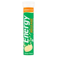 Vitamin Store Energy Release Orange Flavour 20 Effervescent Tablets