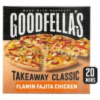 Goodfella's Takeaway Flamin Fajita Chicken Pizza 607g