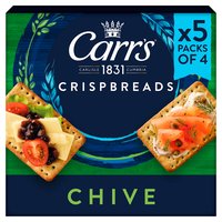 Carr's Crispbreads Chive 190g