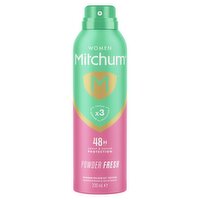 Mitchum Women Triple Odor Defense 48HR Protection Powder Fresh Antiperspirant & Deodorant 200ml