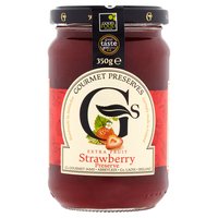 G's Gourmet Preserves Extra Fruit Strawberry Preserve 350g