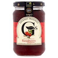 G's Gourmet Preserves Extra Fruit Raspberry Preserve 350g