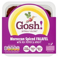 Gosh! Naturally Delicious Moroccan Spiced Falafel with Red Pepper & Apricot 200g