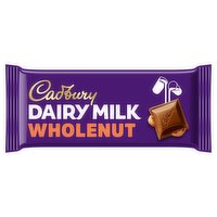 Cadbury Dairy Milk Wholenut Chocolate Bar 120g