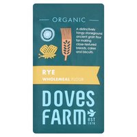 Doves Farm Organic Rye Wholemeal Flour 1kg
