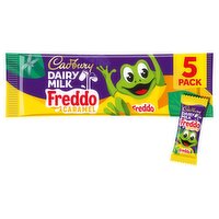 Cadbury Dairy Milk Freddo Caramel Chocolate Bar 5 Pack Multipack 97.5g