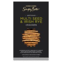Dunnes Stores Simply Better Irish Multi Seed Rye Crackers 140g