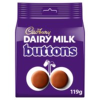 Cadbury Dairy Milk Buttons Chocolate Bag 119g
